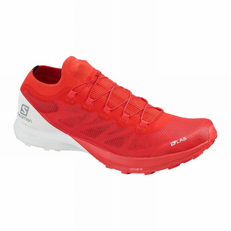 Salomon Trail Løbesko Dame Rød / Hvide - S/LAB SENSE 8 (RQBCM-7521)